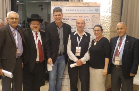 נציגי הארגון העולמי של בתי הכנסת והקהילות האורתודוקסיות במוסדות הלאומיים